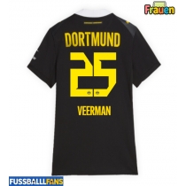 Borussia Dortmund Joey Veerman #25 Auswärtstrikot Frauen 2026-27 Kurzarm